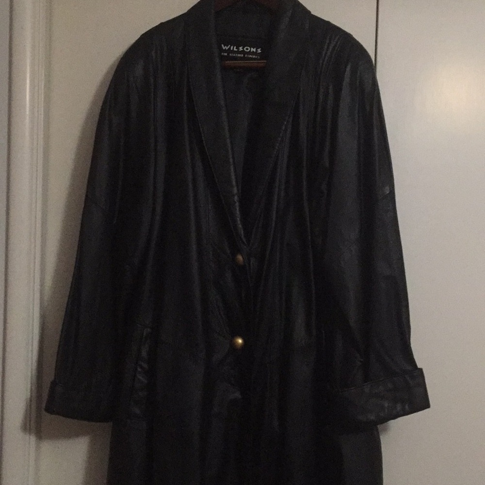 SALE Wilson leather jacket in EUC worn  few times